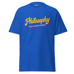 Philosophy: All your answers questioned - Unisex Classic T-Shirt