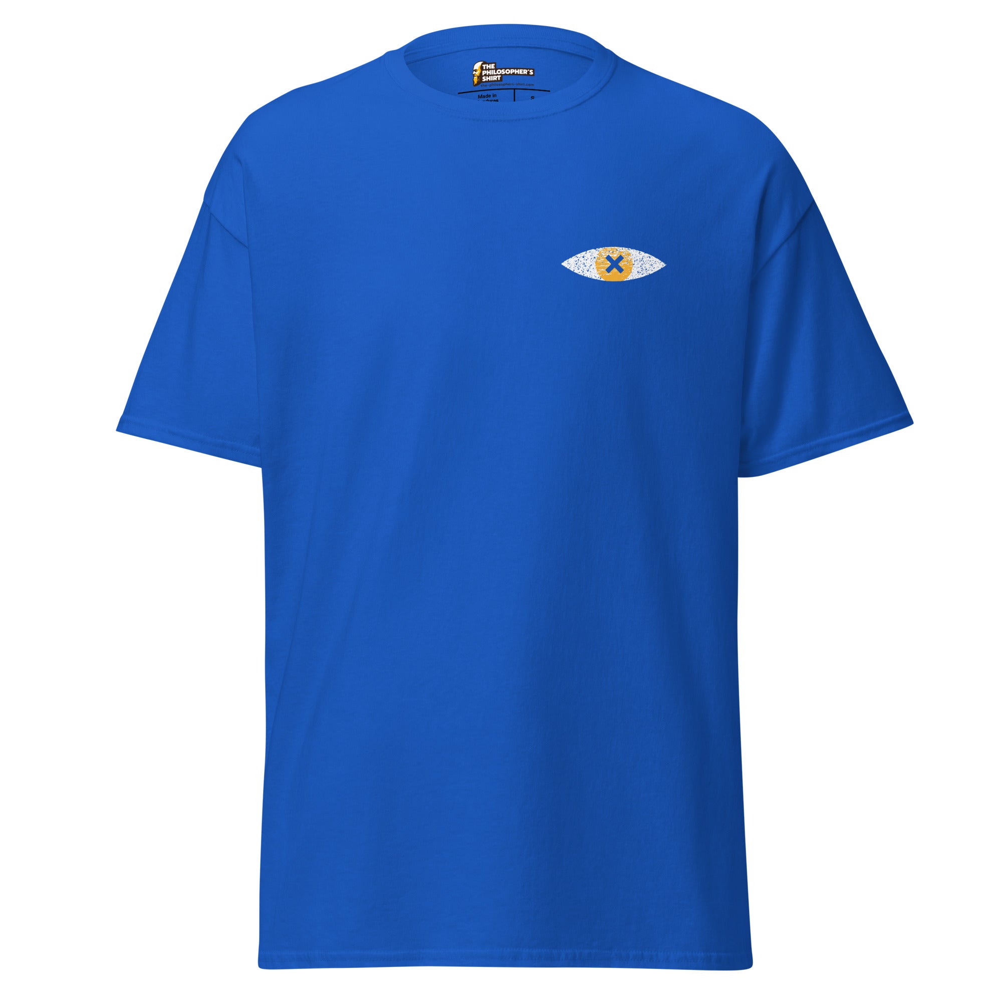 Make Orwell Fiction Again: Recon Eye Back Print - Unisex Classic T-Shirt - The Philosopher's Shirt
