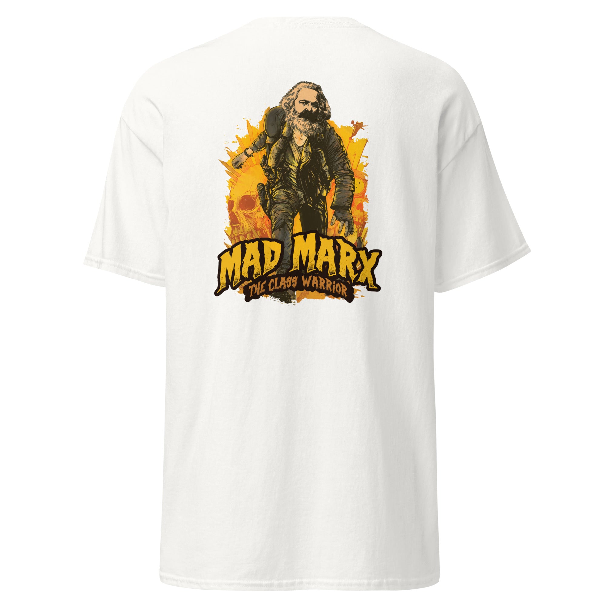 Mad Marx - The Class Warrior - Back Print - Unisex Classic T-Shirt - The Philosopher's Shirt