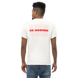 OK DOOMER - Back Print - Unisex Classic T-Shirt