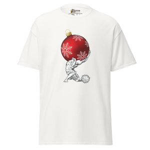 Atlas holding Christmas - Unisex Classic T-Shirt