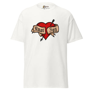 Nietzsche Fatalism Amor Fati Tattoo Heart - Unisex Classic T-Shirt