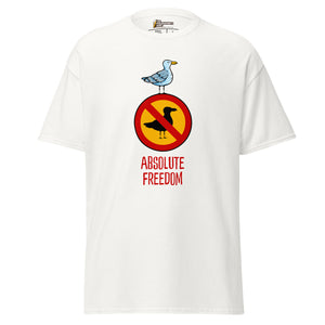 Sartre - Absolute Freedom Seagull - Unisex Classic T-Shirt