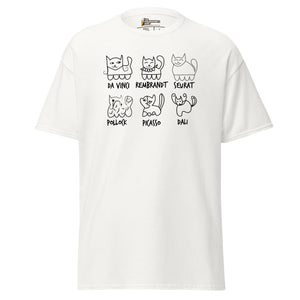 Cat by Artist - Unisex Classic T-Shirt