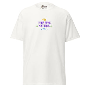 Deus Sive Natura - Embroidered - Unisex Classic T-Shirt