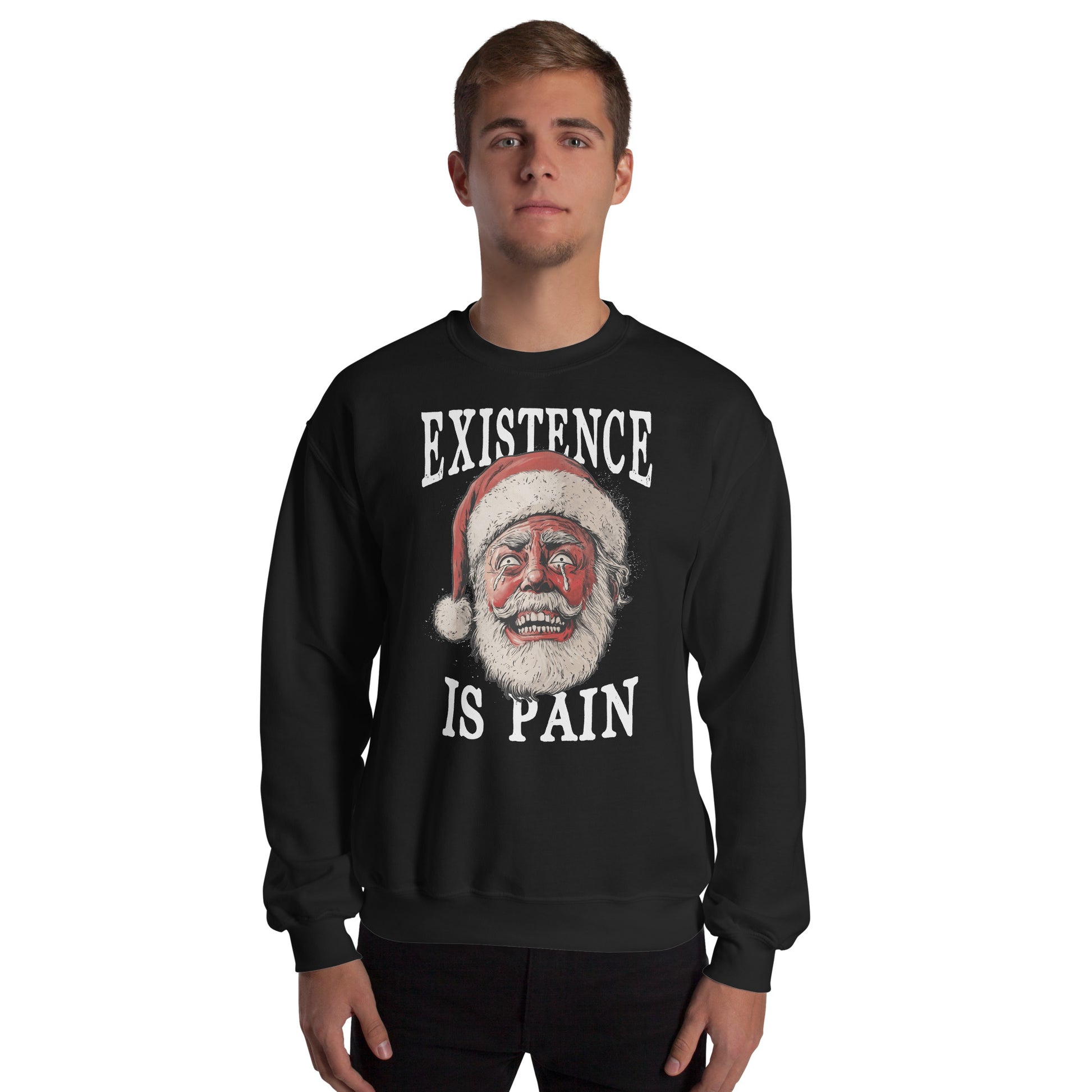 Anonymous Santa - Existence is Pain - Sweatshirt