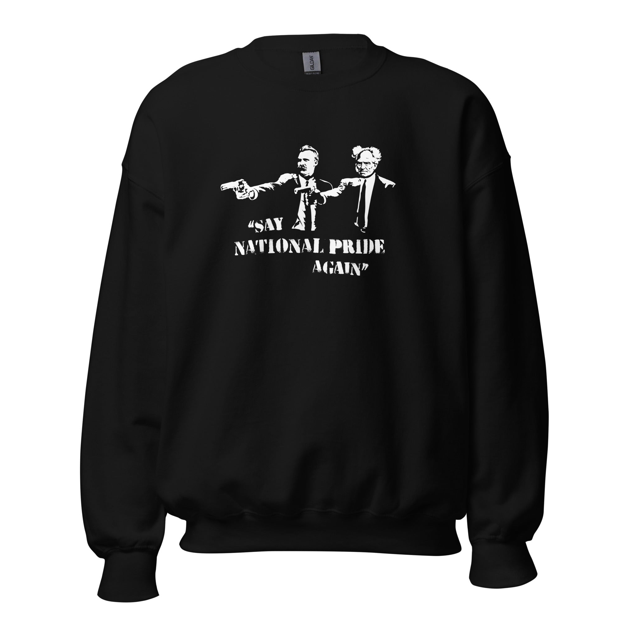 Philo Fiction: Nietzsche & Schopenhauer - Sweatshirt - The Philosopher's Shirt