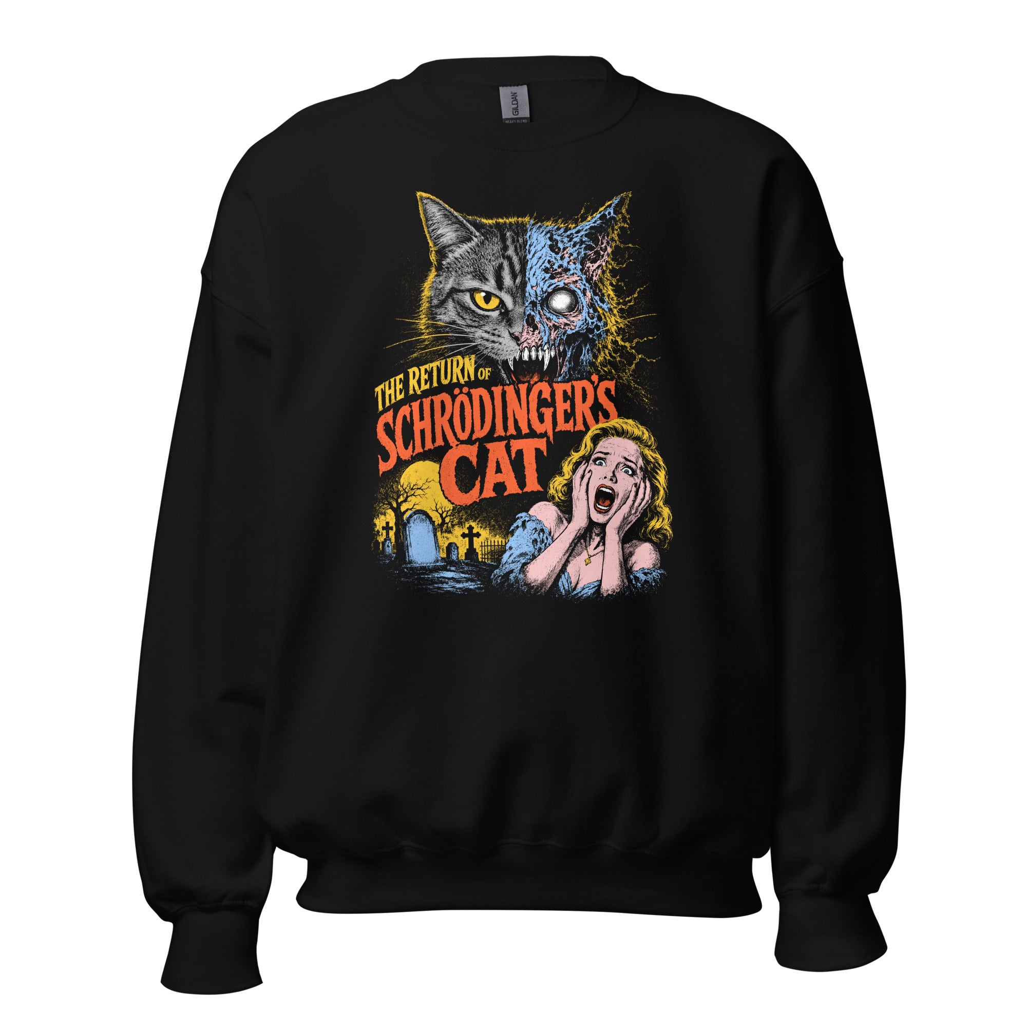 The Return of Schroedinger's Cat - Sweatshirt - The Philosopher's Shirt