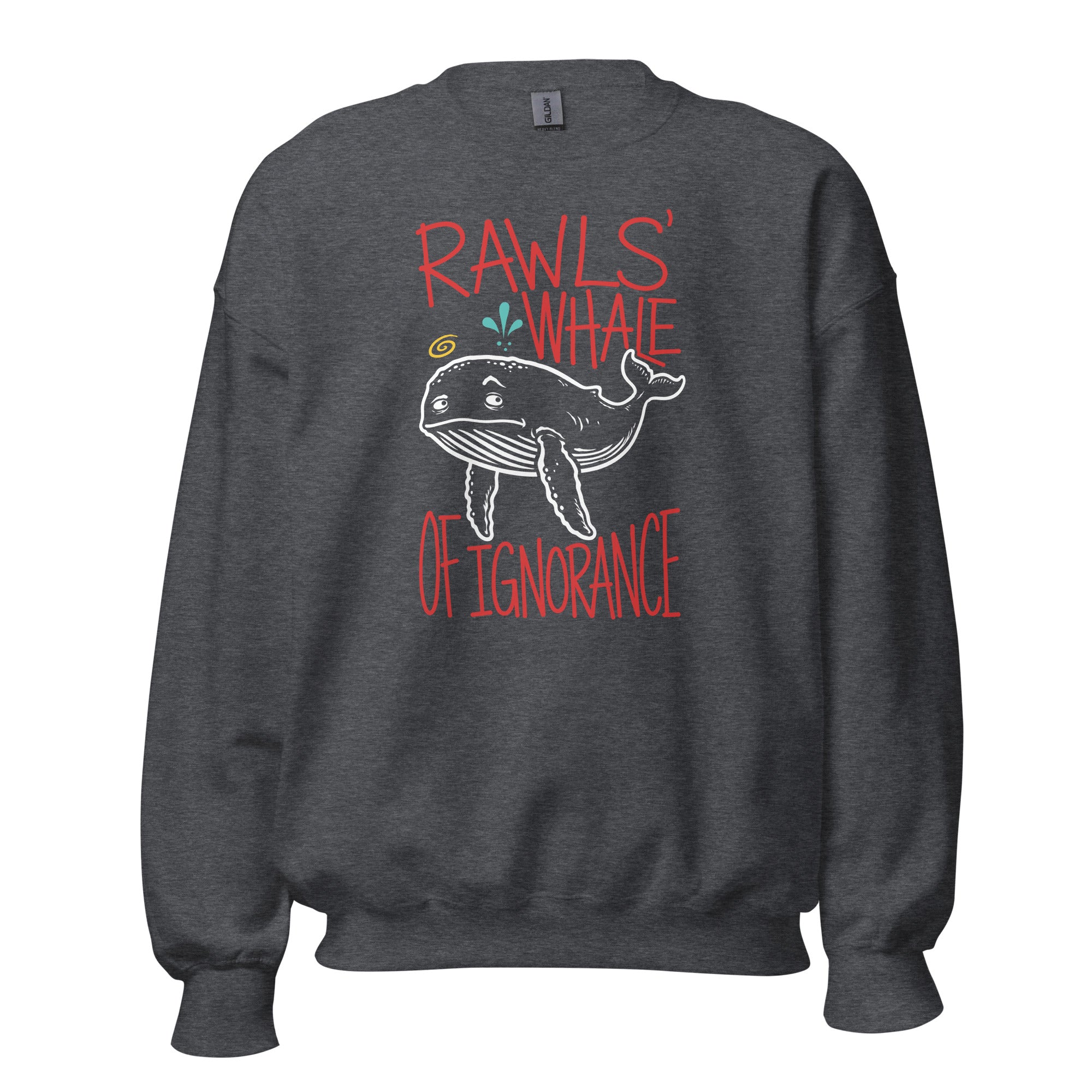 Rawls' Whale of Ignorance - Sweatshirt - The Philosopher's Shirt
