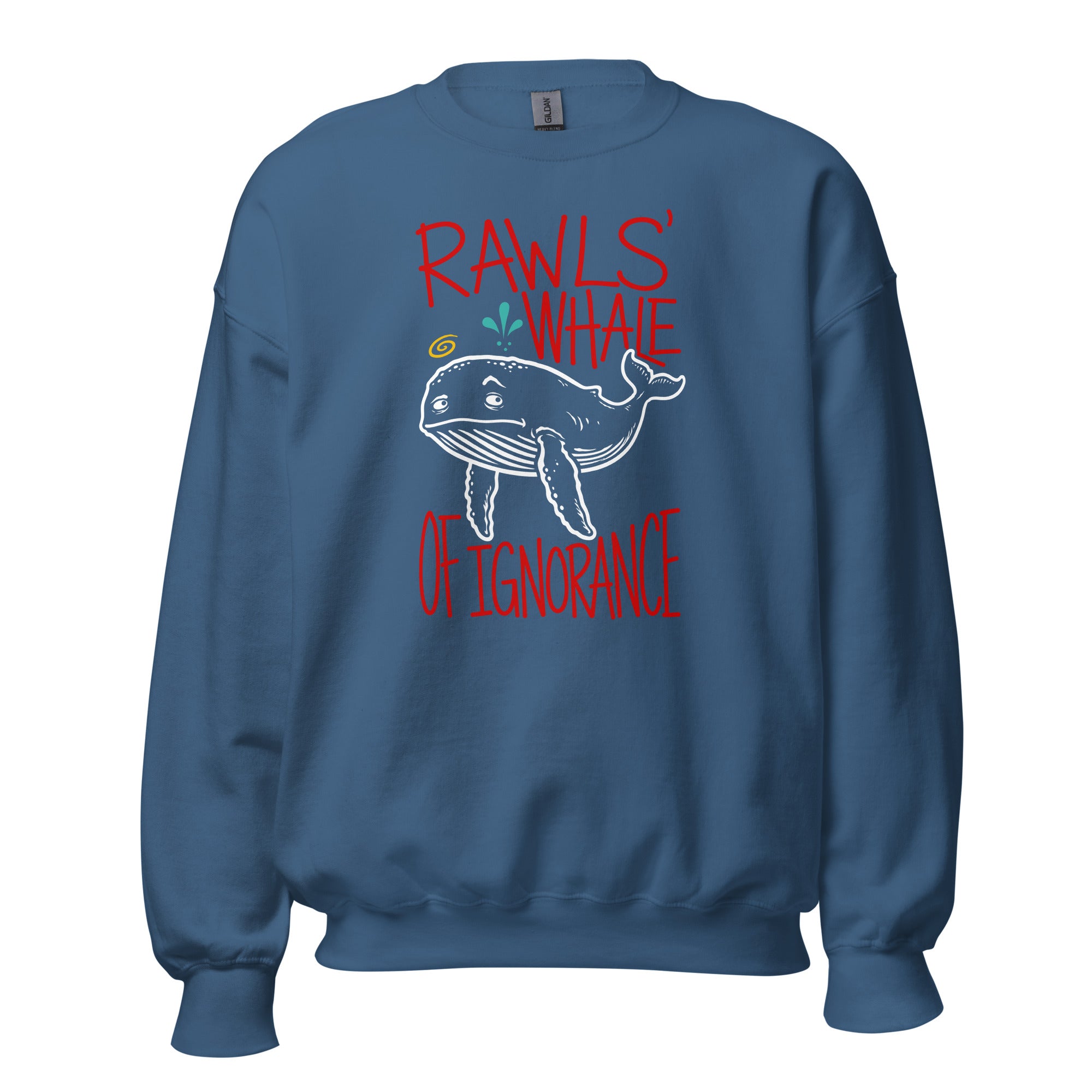 Rawls' Whale of Ignorance - Sweatshirt - The Philosopher's Shirt