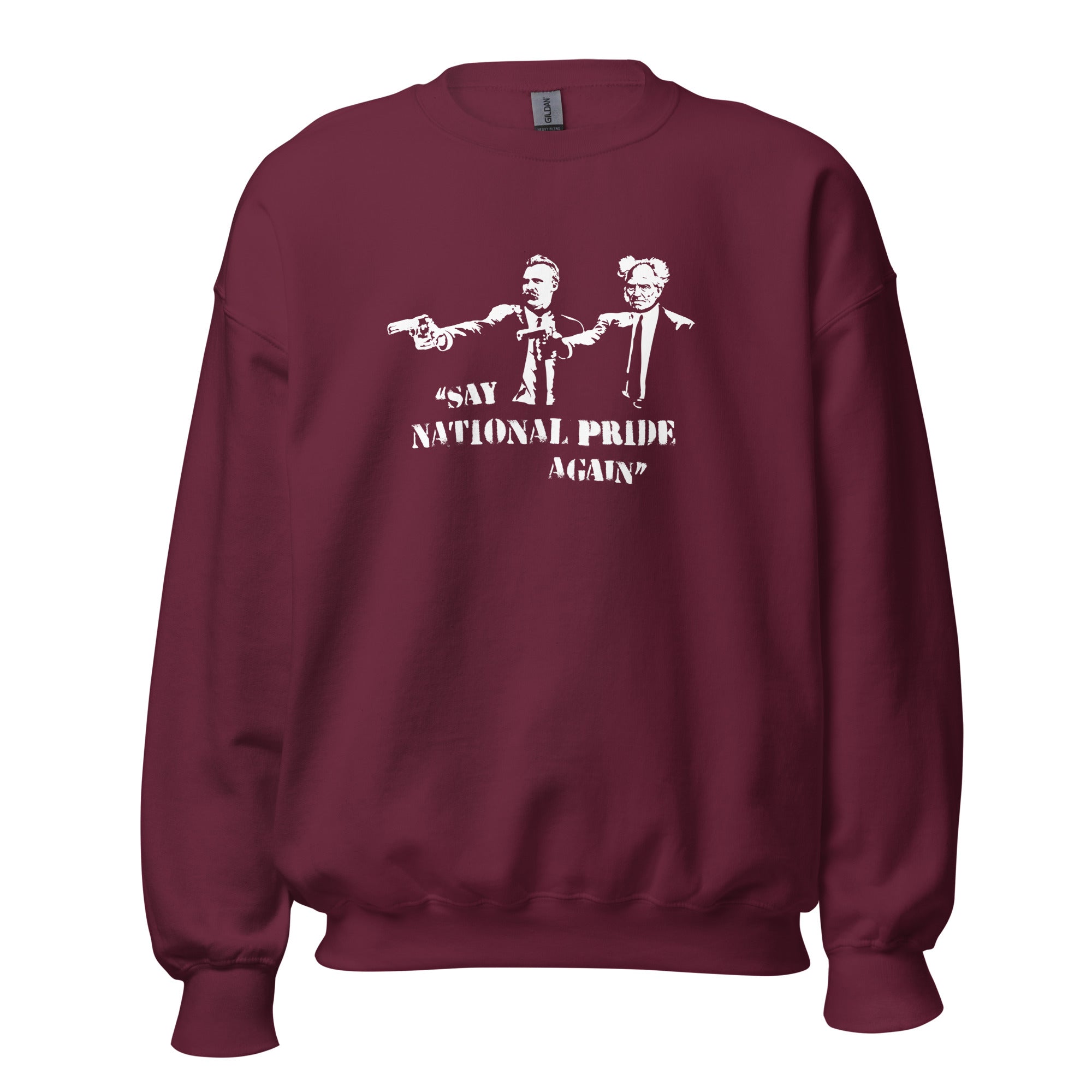 Philo Fiction: Nietzsche & Schopenhauer - Sweatshirt - The Philosopher's Shirt