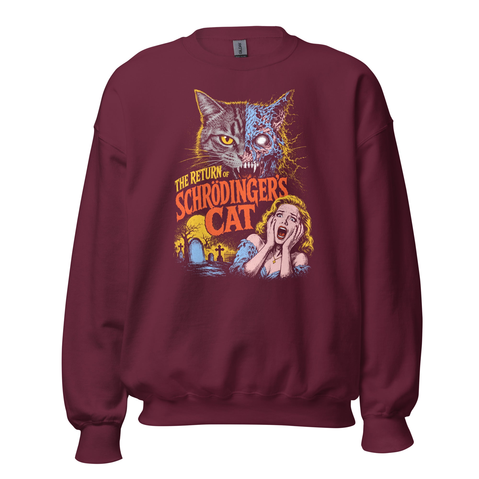 The Return of Schroedinger's Cat - Sweatshirt - The Philosopher's Shirt