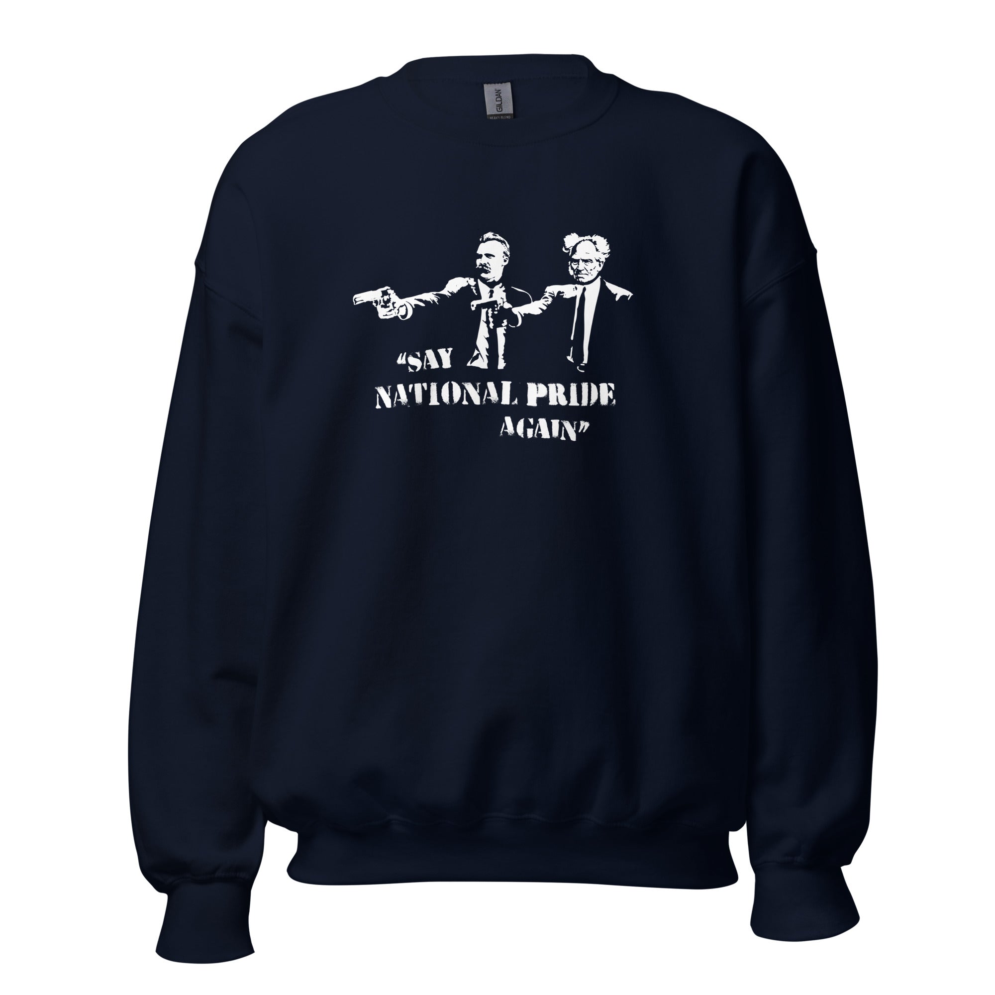 Philo Fiction: Nietzsche & Schopenhauer - Sweatshirt - The Philosopher's Shirt