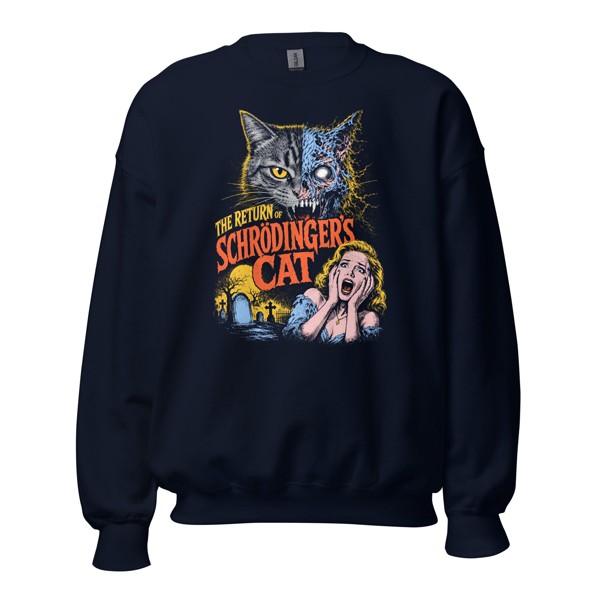 The Return of Schroedinger's Cat - Sweatshirt - The Philosopher's Shirt