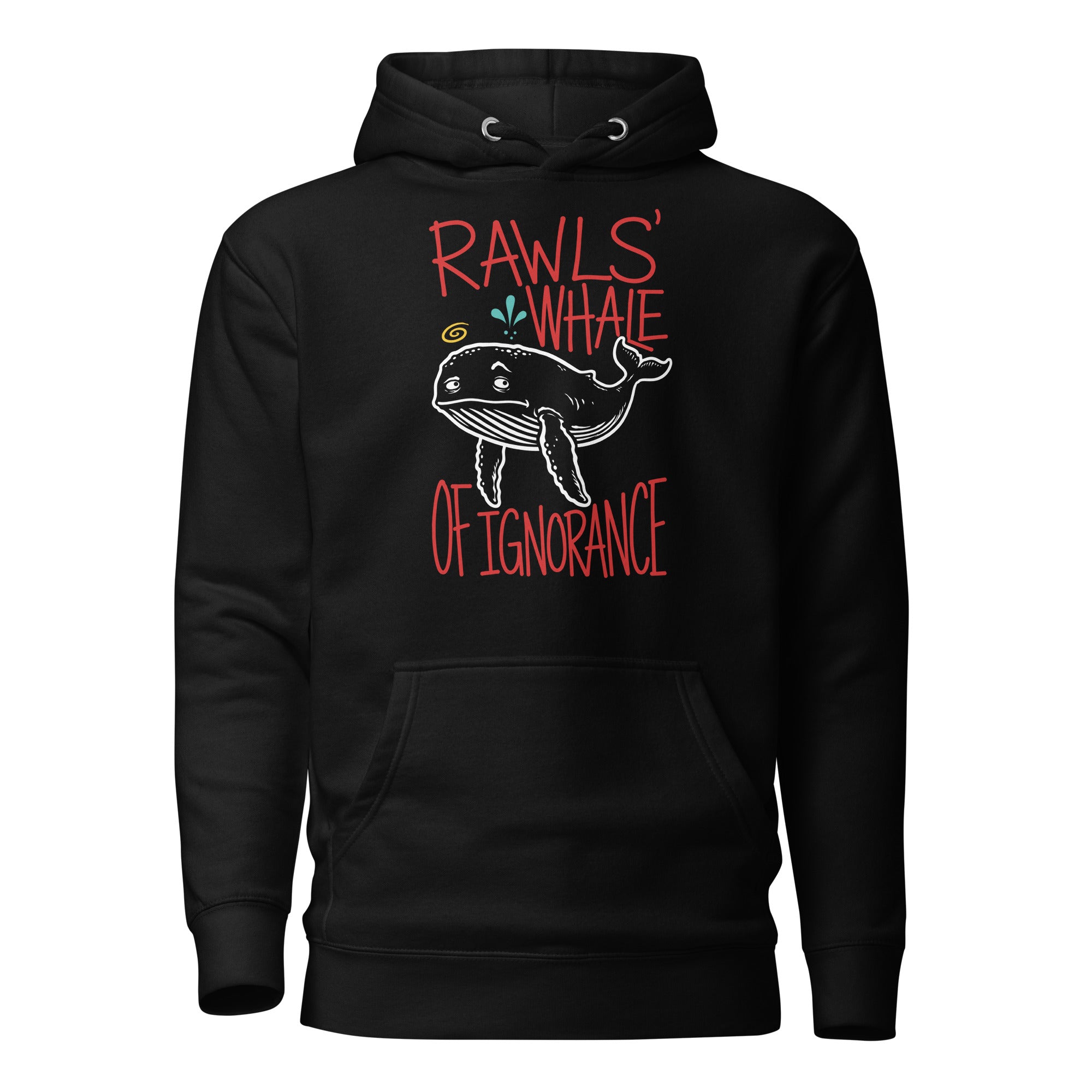 Rawls' Whale of Ignorance - Premium Hoodie - The Philosopher's Shirt