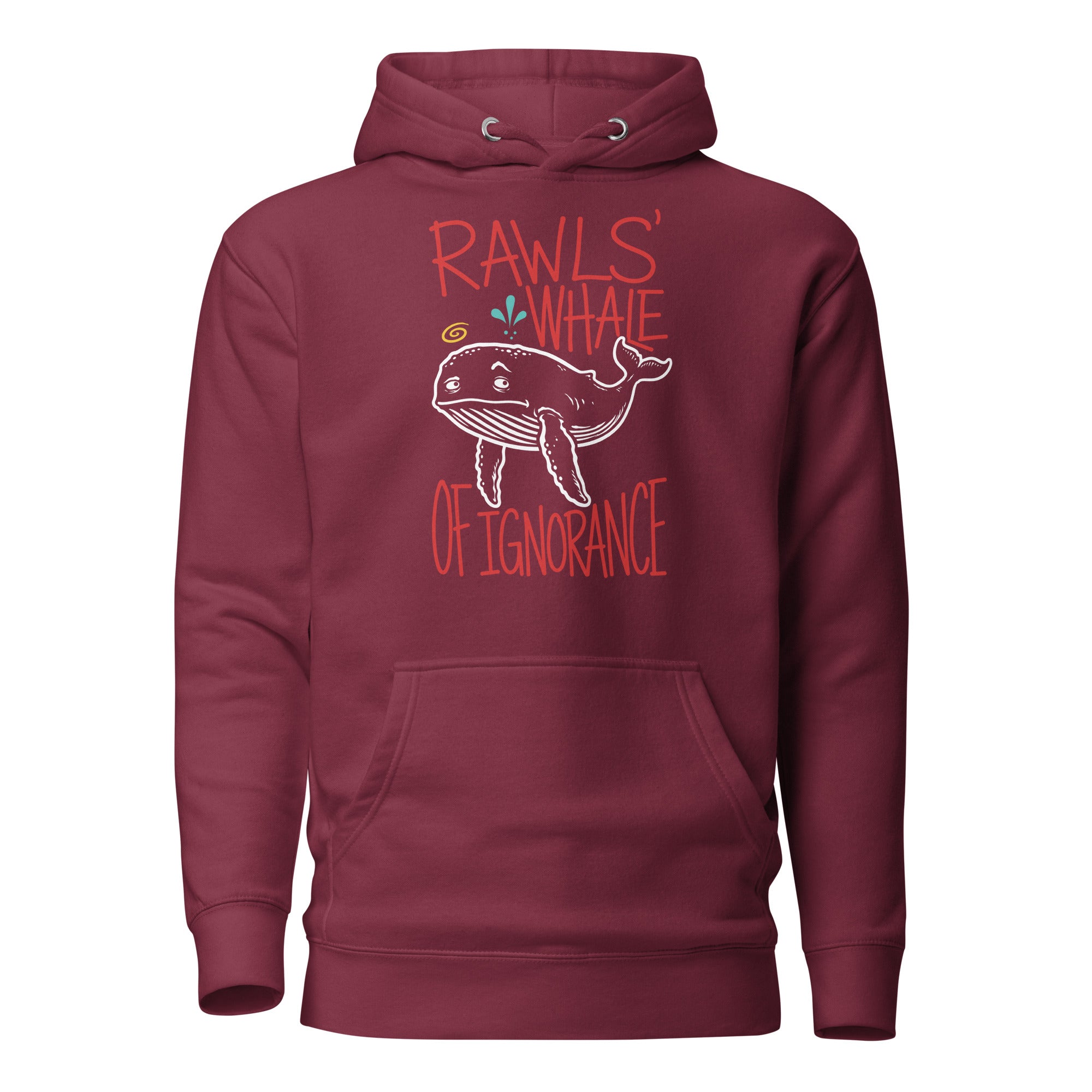 Rawls' Whale of Ignorance - Premium Hoodie - The Philosopher's Shirt