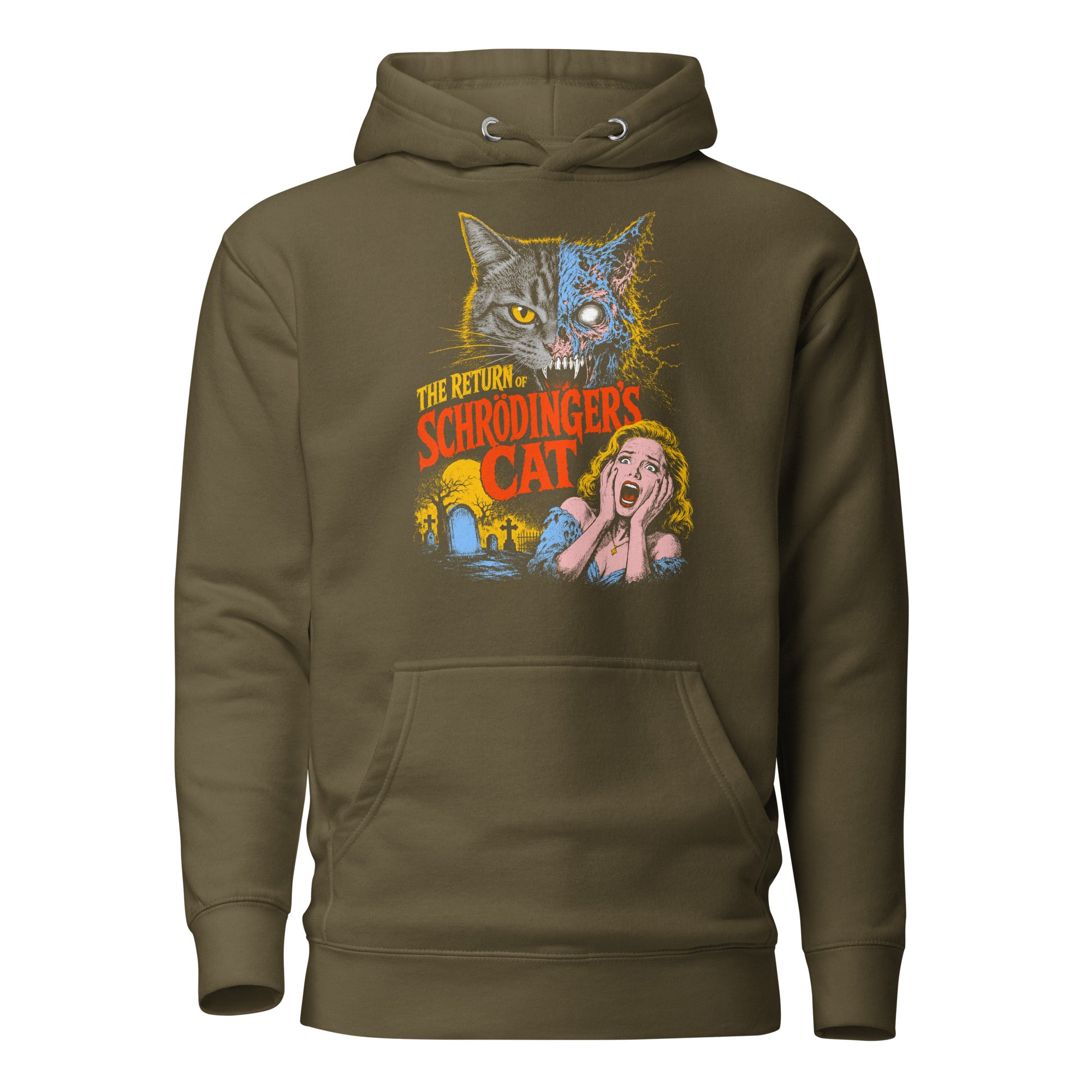 The Return of Schroedinger's Cat - Premium Hoodie - The Philosopher's Shirt