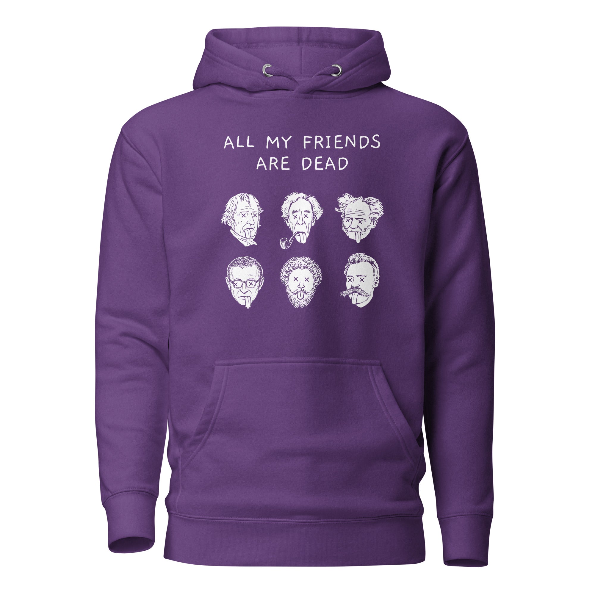 All my friends are dead - Premium Hoodie - The Philosopher's Shirt