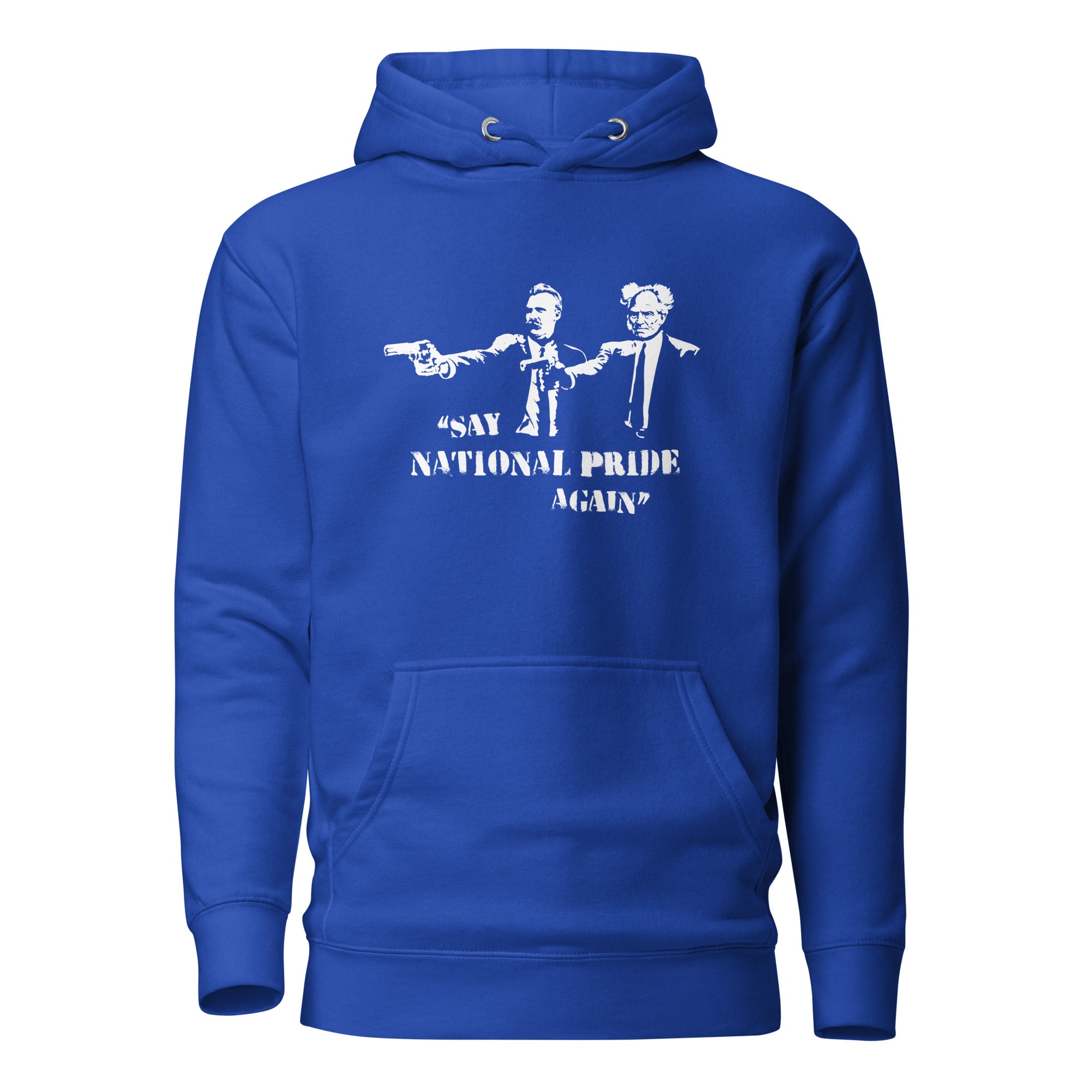 Philo Fiction: Nietzsche & Schopenhauer - Premium Hoodie - The Philosopher's Shirt