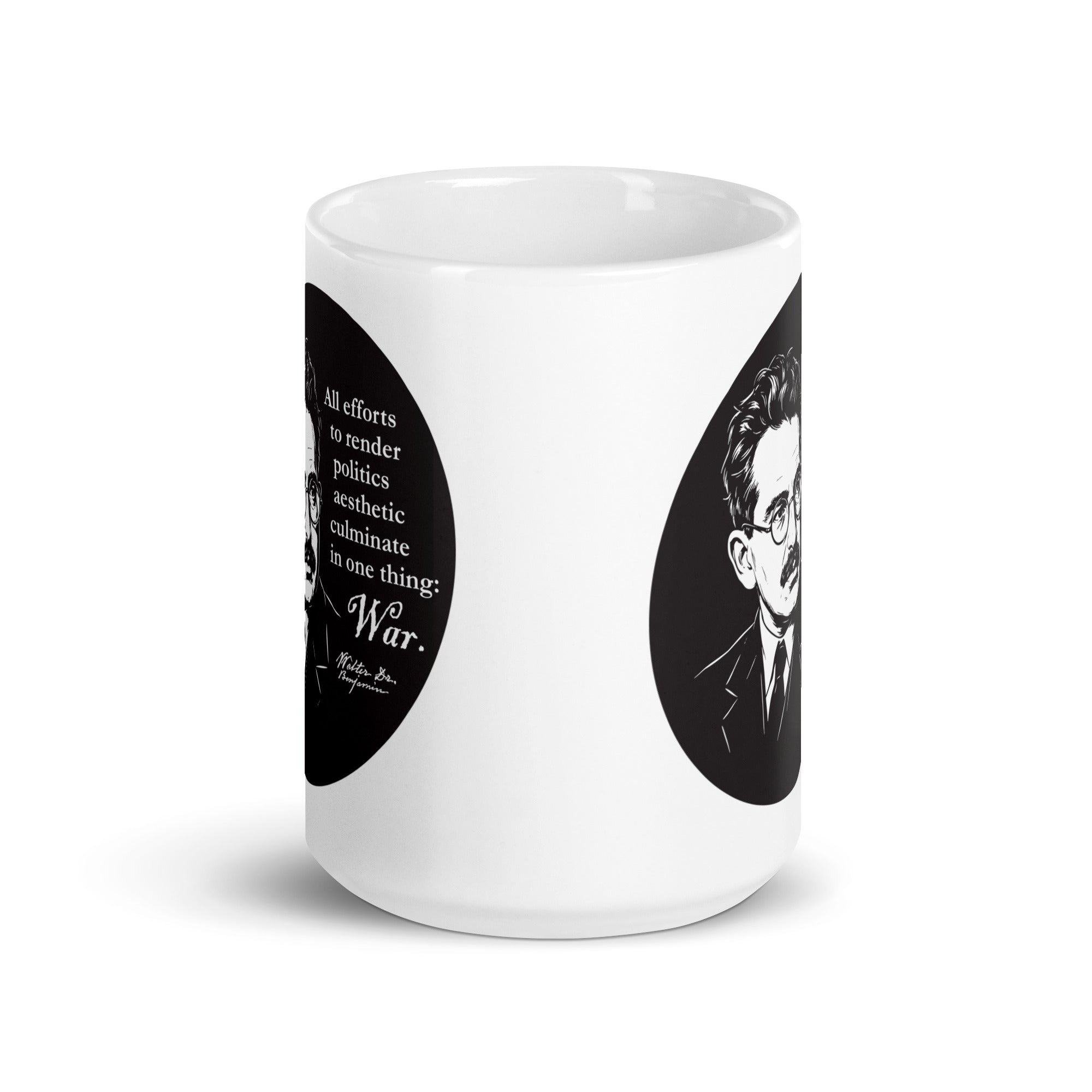 Walter Benjamin Quote - Mug - The Philosopher's Shirt