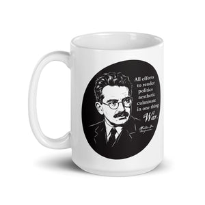Walter Benjamin Quote - Mug
