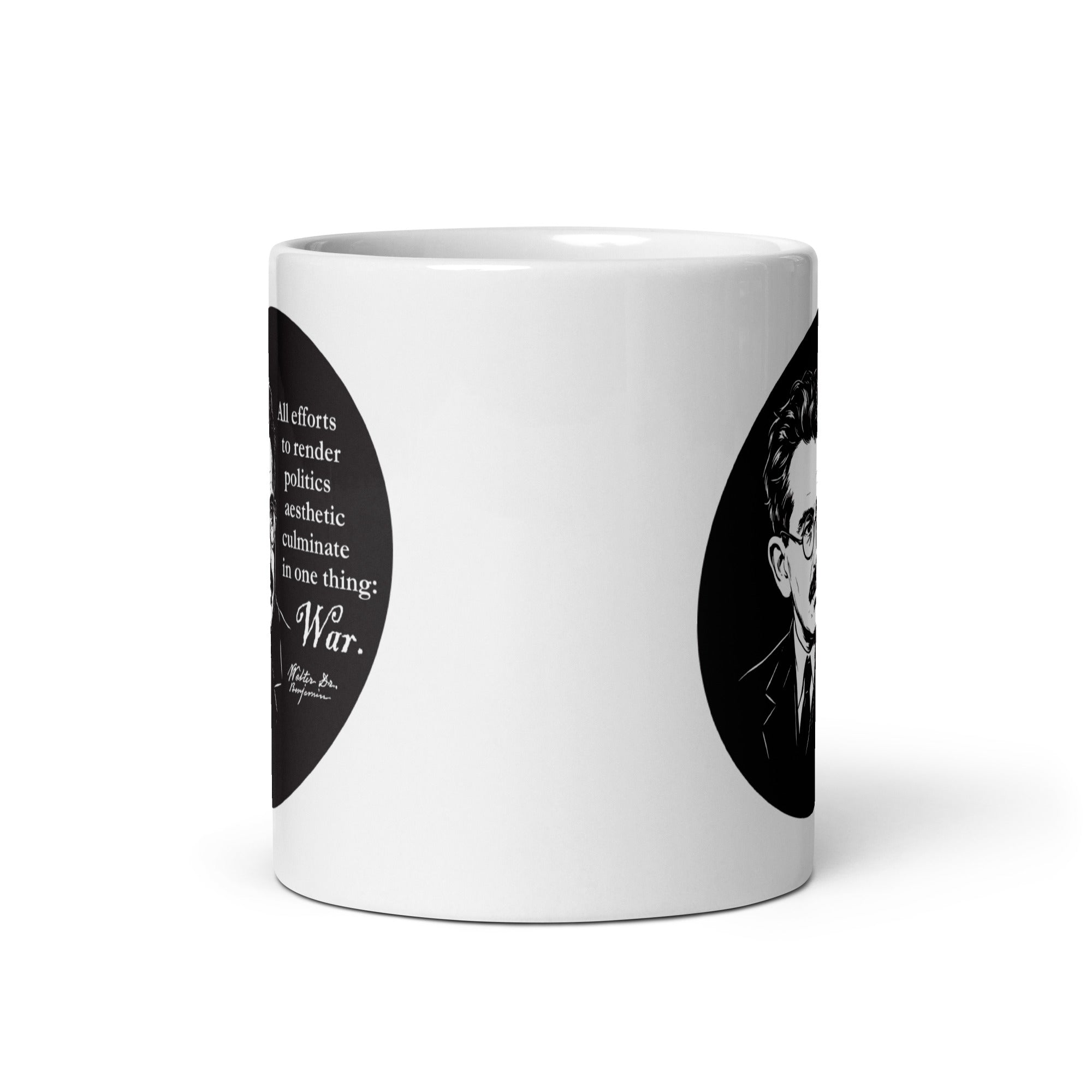 Walter Benjamin Quote - Mug - The Philosopher's Shirt
