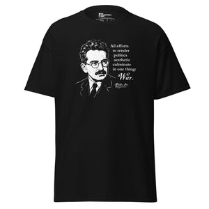 Walter Benjamin Quote - Unisex Classic T-Shirt