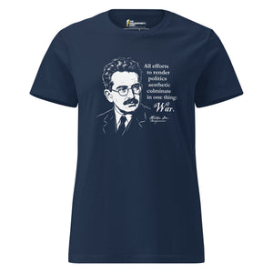 Walter Benjamin Quote - Women’s T-shirt