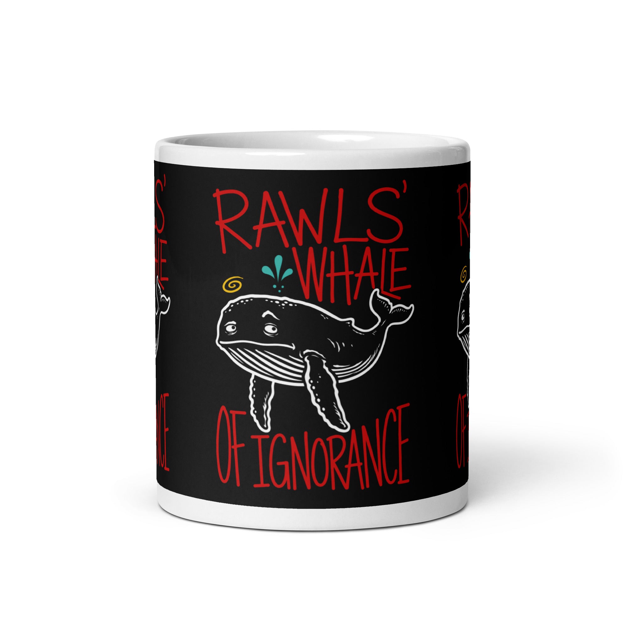 Rawls' Whale of Ignorance - Mug - The Philosopher's Shirt