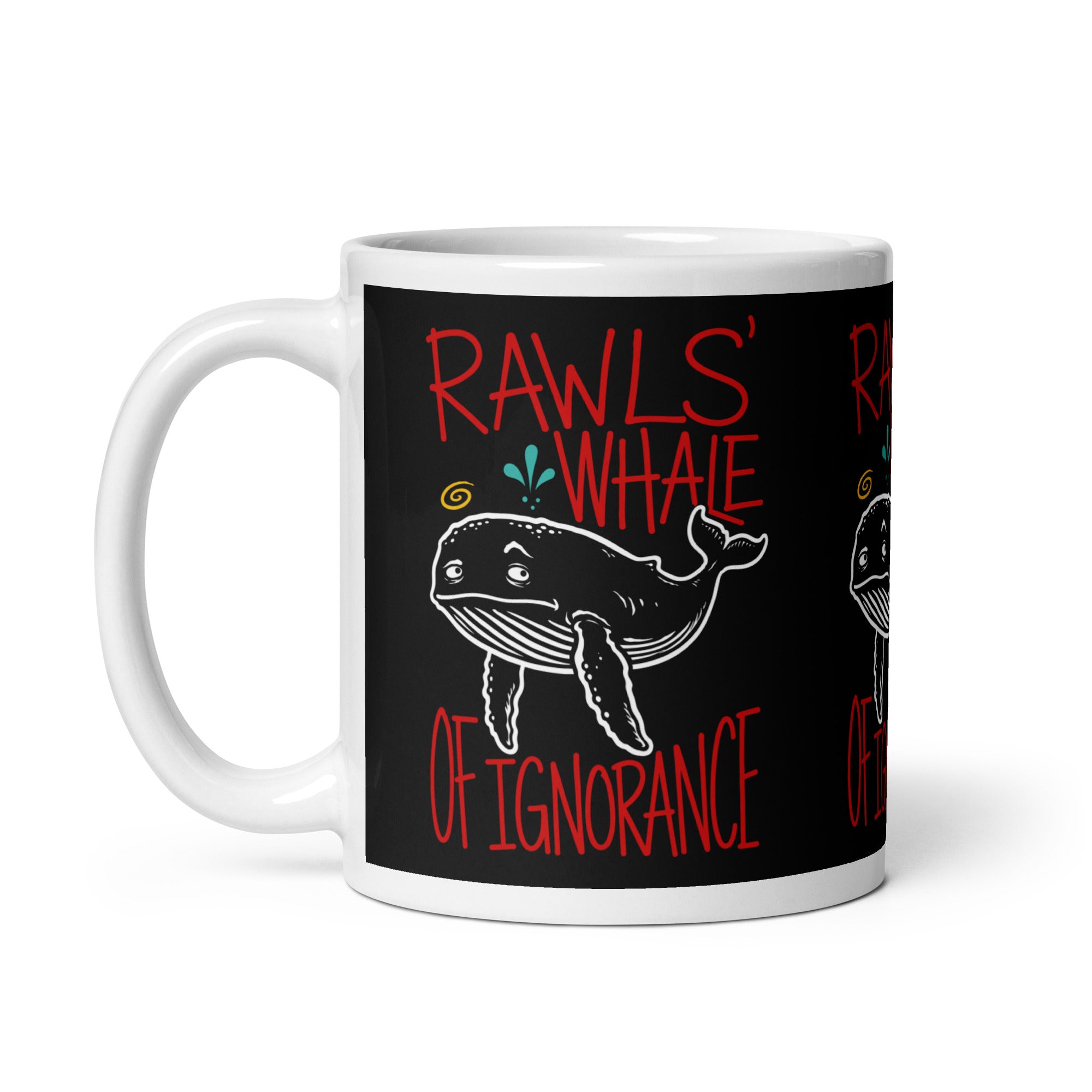 Rawls' Whale of Ignorance - Mug - The Philosopher's Shirt