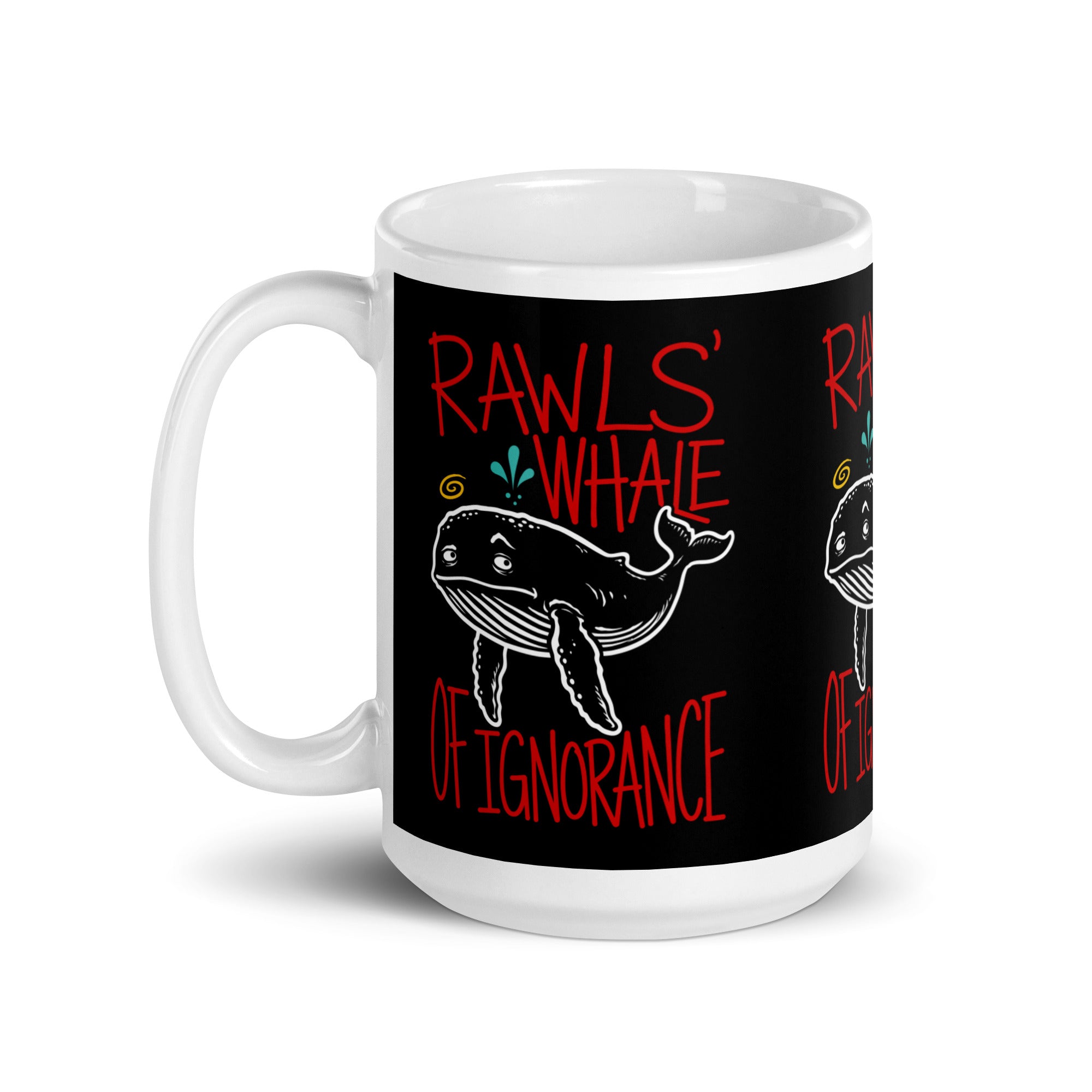 Rawls' Whale of Ignorance - Mug - The Philosopher's Shirt