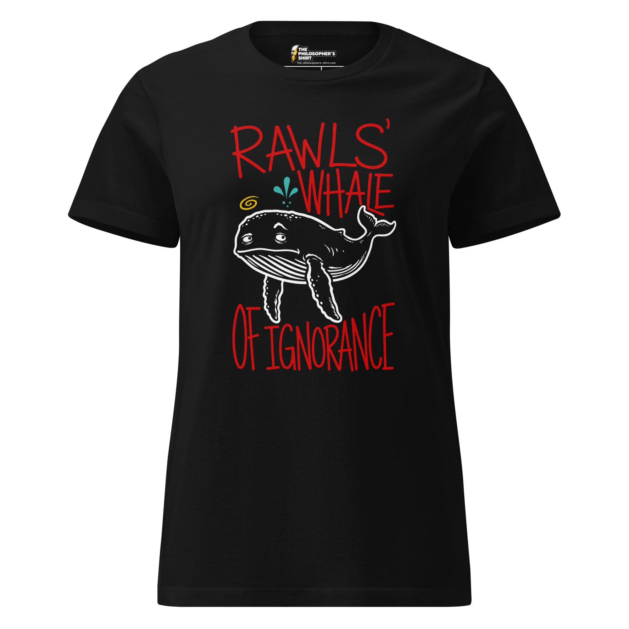 Rawls' Whale of Ignorance - Women’s T-shirt - The Philosopher's Shirt