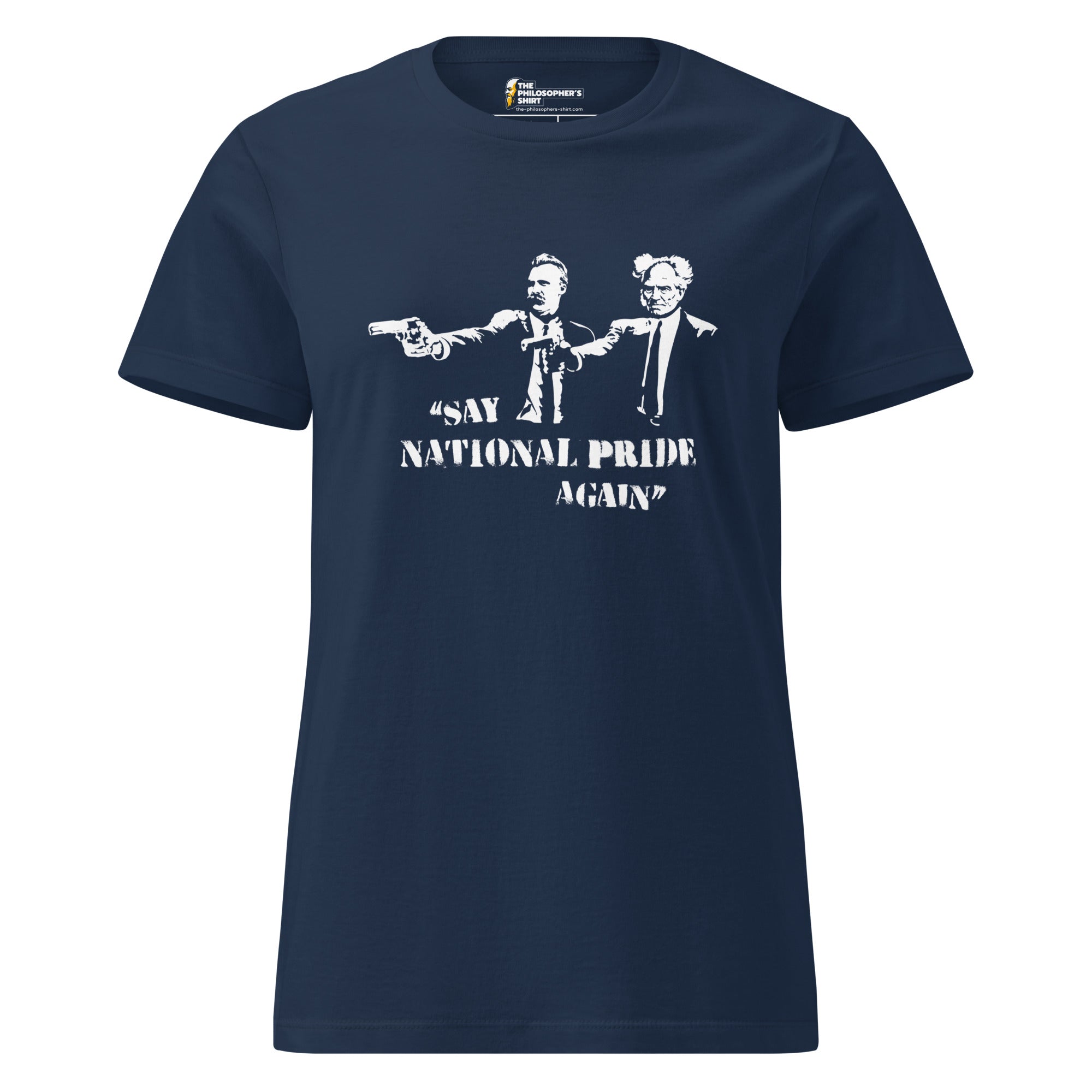 Philo Fiction: Nietzsche & Schopenhauer - Women’s T-shirt - The Philosopher's Shirt
