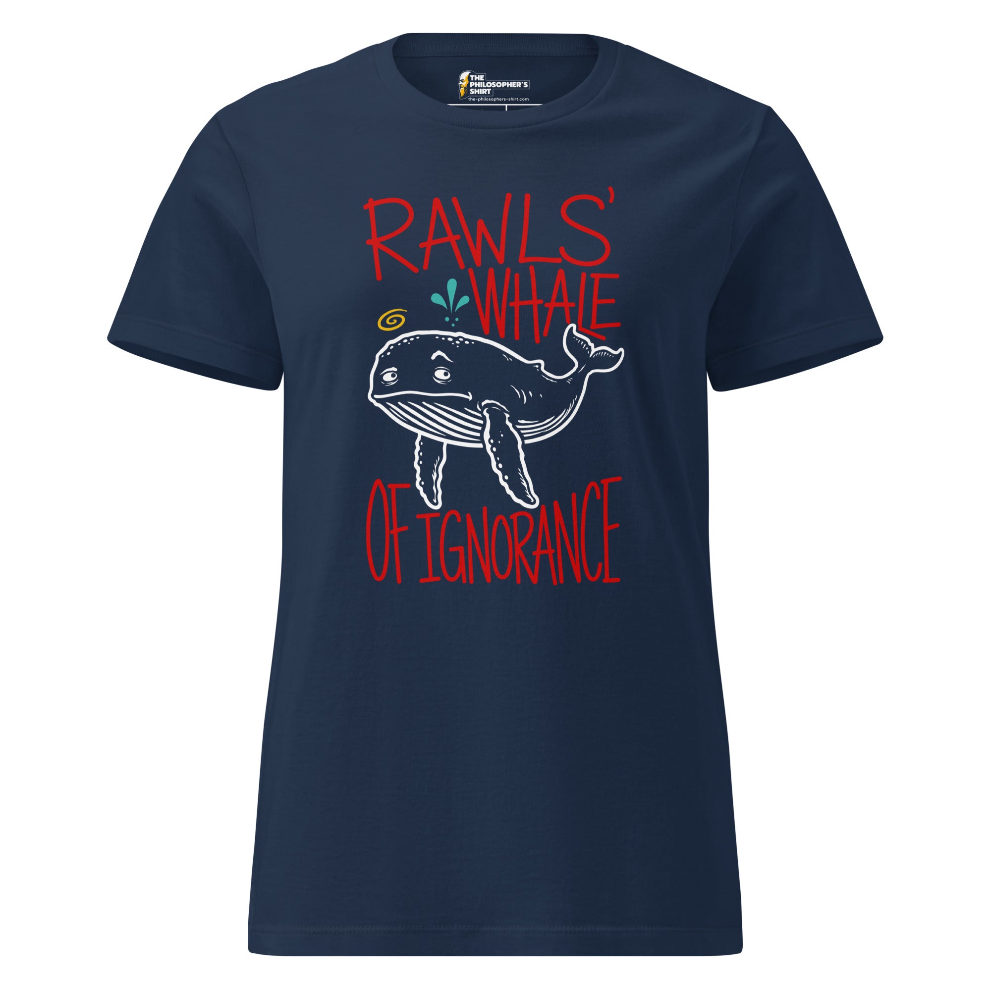 Rawls' Whale of Ignorance - Women’s T-shirt - The Philosopher's Shirt