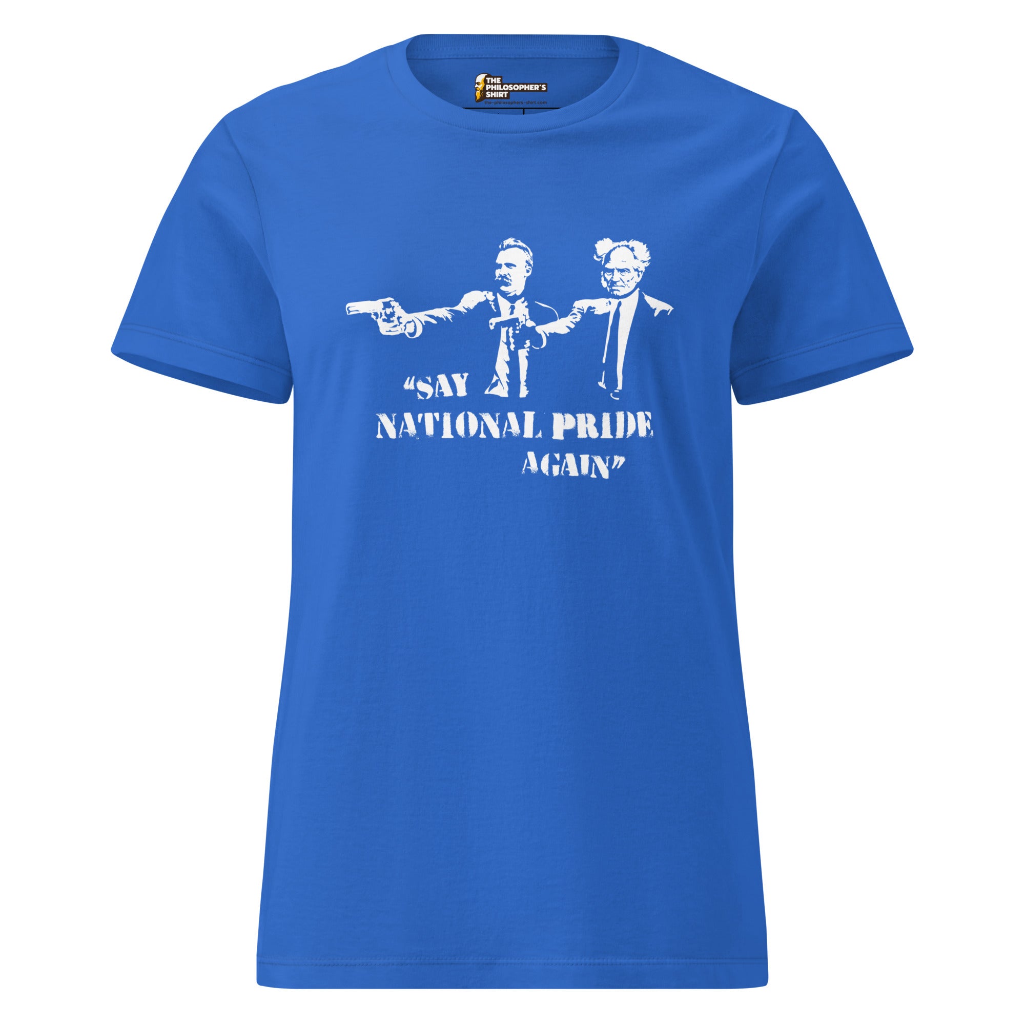 Philo Fiction: Nietzsche & Schopenhauer - Women’s T-shirt - The Philosopher's Shirt