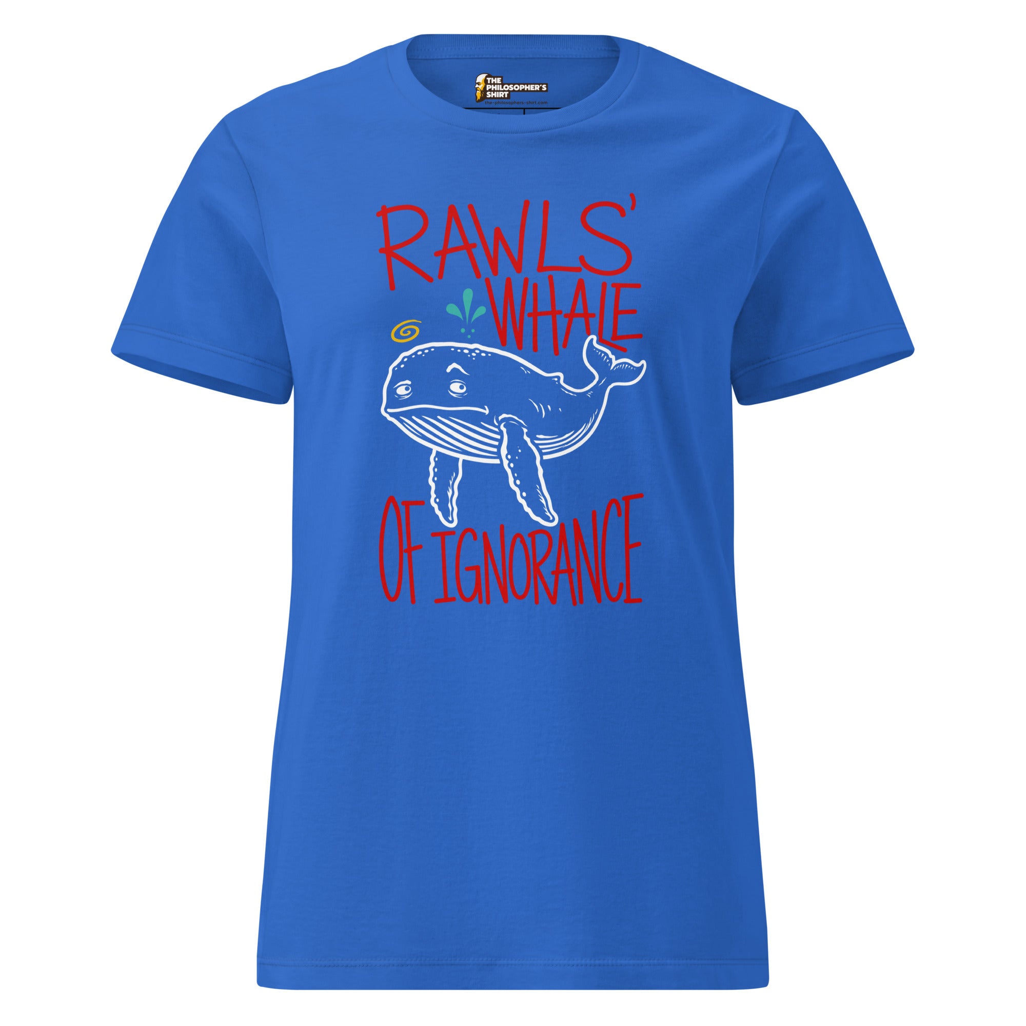 Rawls' Whale of Ignorance - Women’s T-shirt - The Philosopher's Shirt